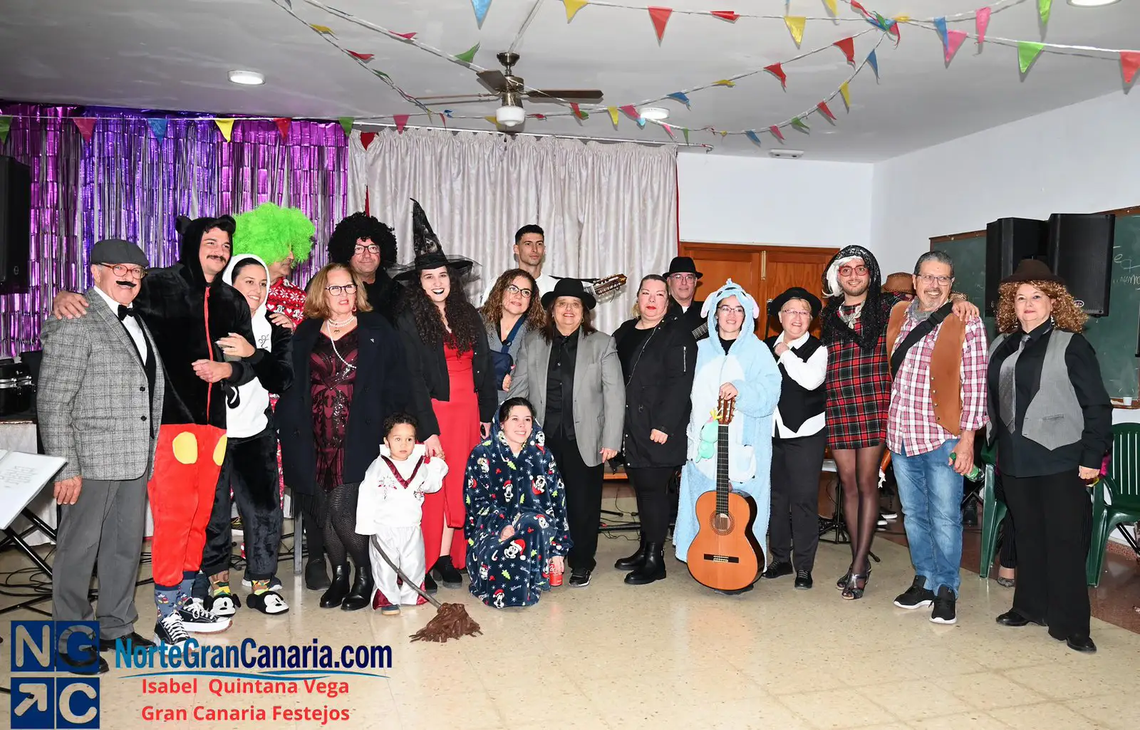 Baile de carnaval tradicional en la Primavera(Telde) 2026