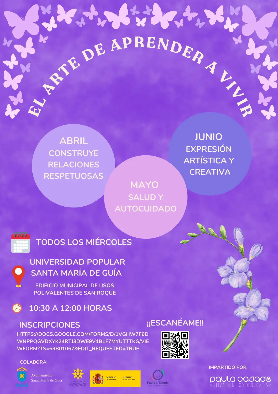 Cartel El Arte De Aprender A Vivir