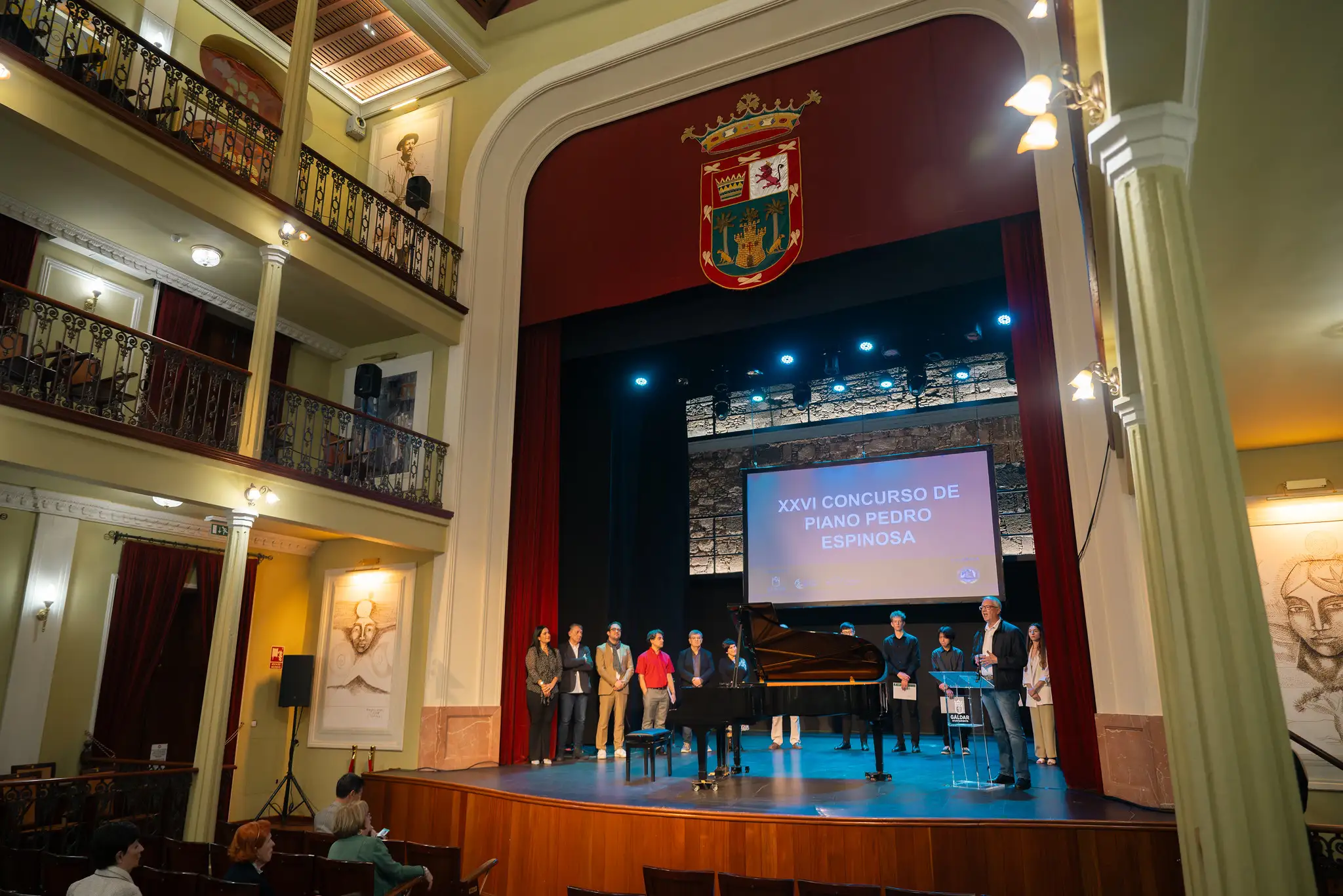 Todo listo para el inicio del XXVII Concurso de Piano Pedro Espinosa este 5 de marzo en Gáldar