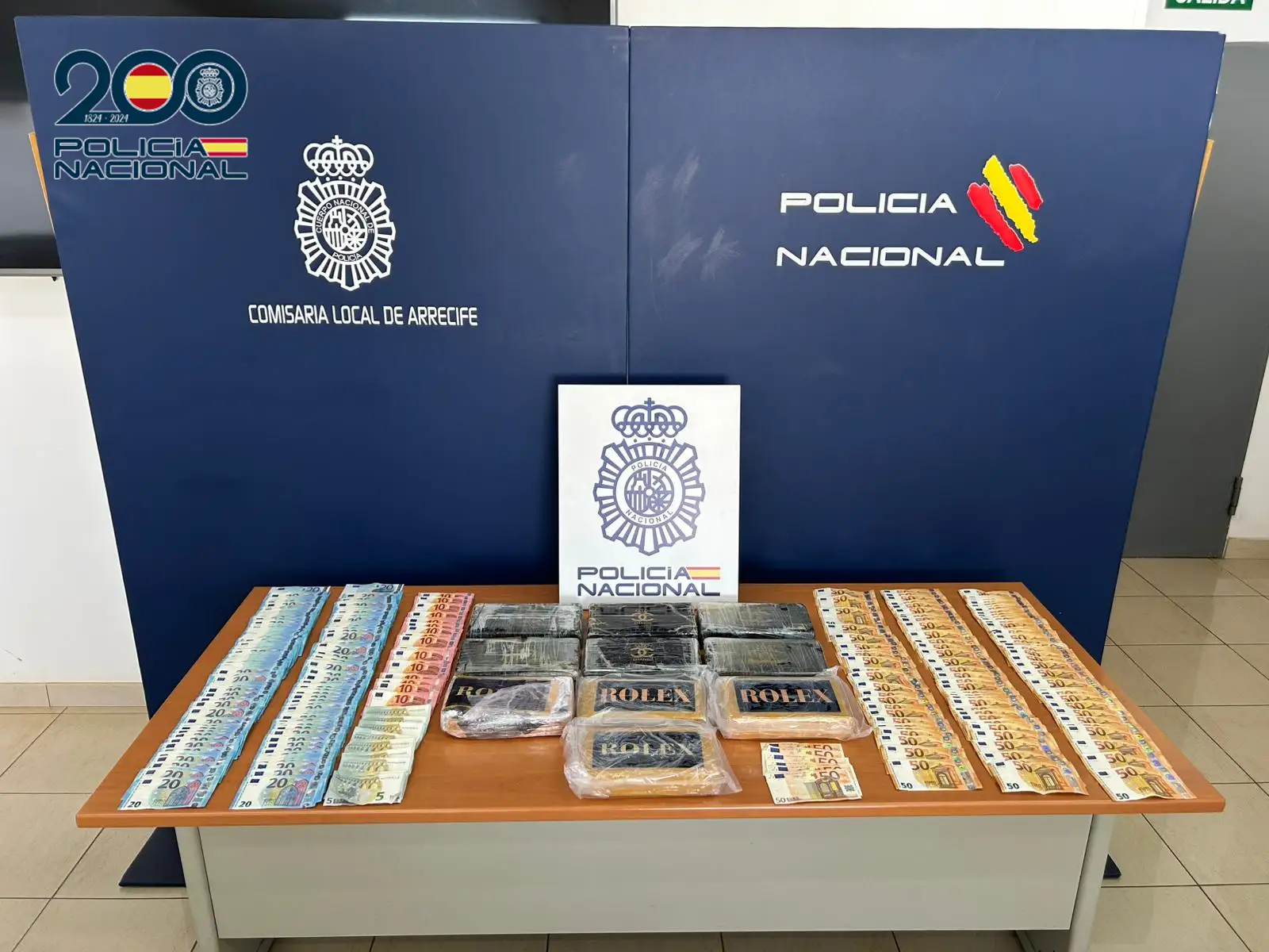 La Policía Nacional detiene a uno de los principales distribuidores de cocaína de la isla