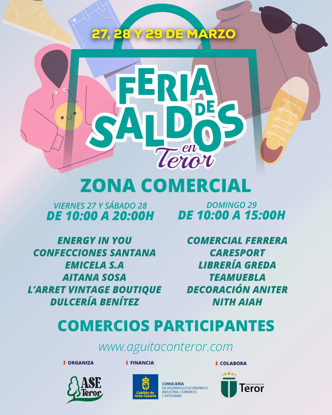 La Feria de Saldos convierte a Teror este fin de semana en el epicentro comercial de las oportunidades