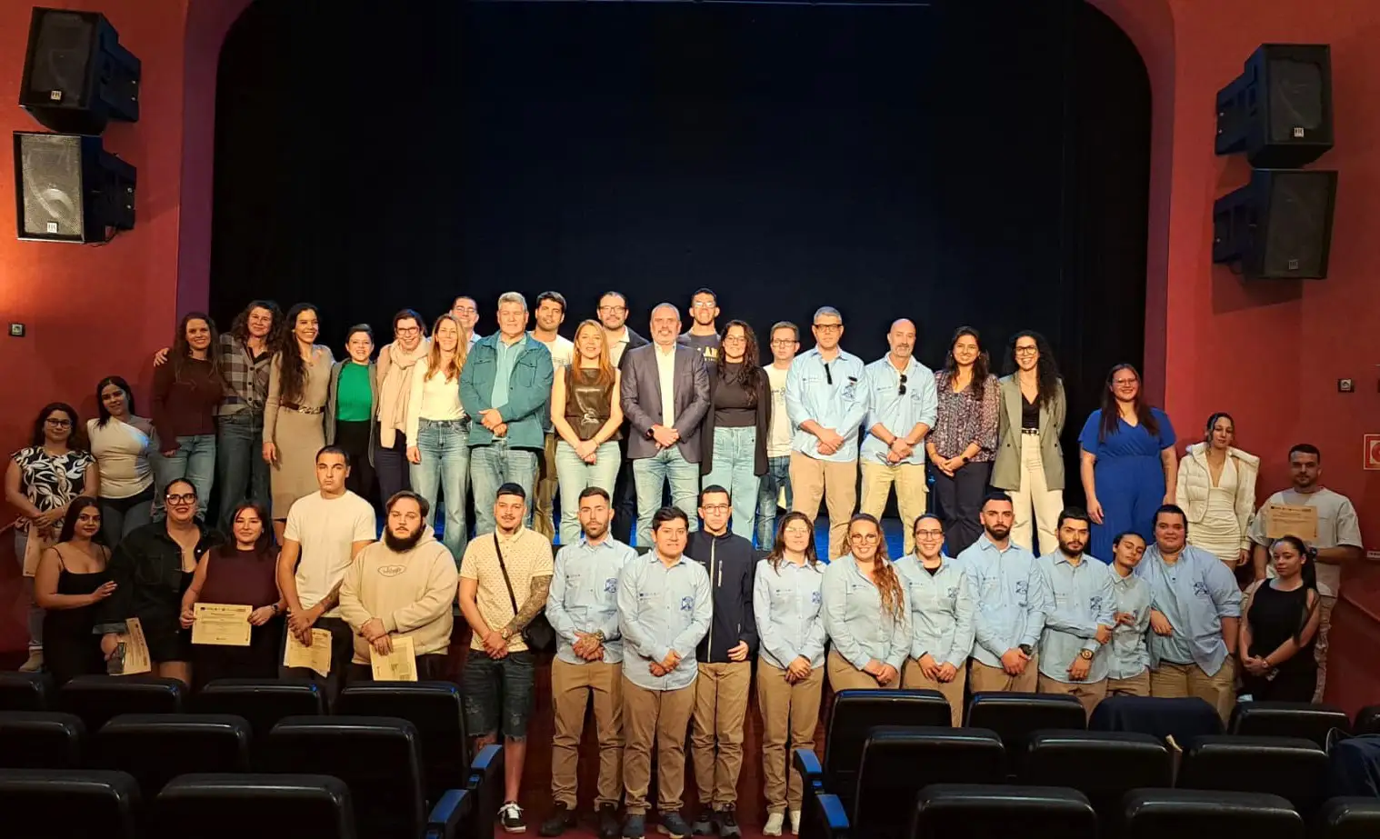 Cerca de medio centenar de jóvenes reciben su titulación en la clausura de 3 Programas de Formación en Alternancia con el Empleo-Garantía Juvenil