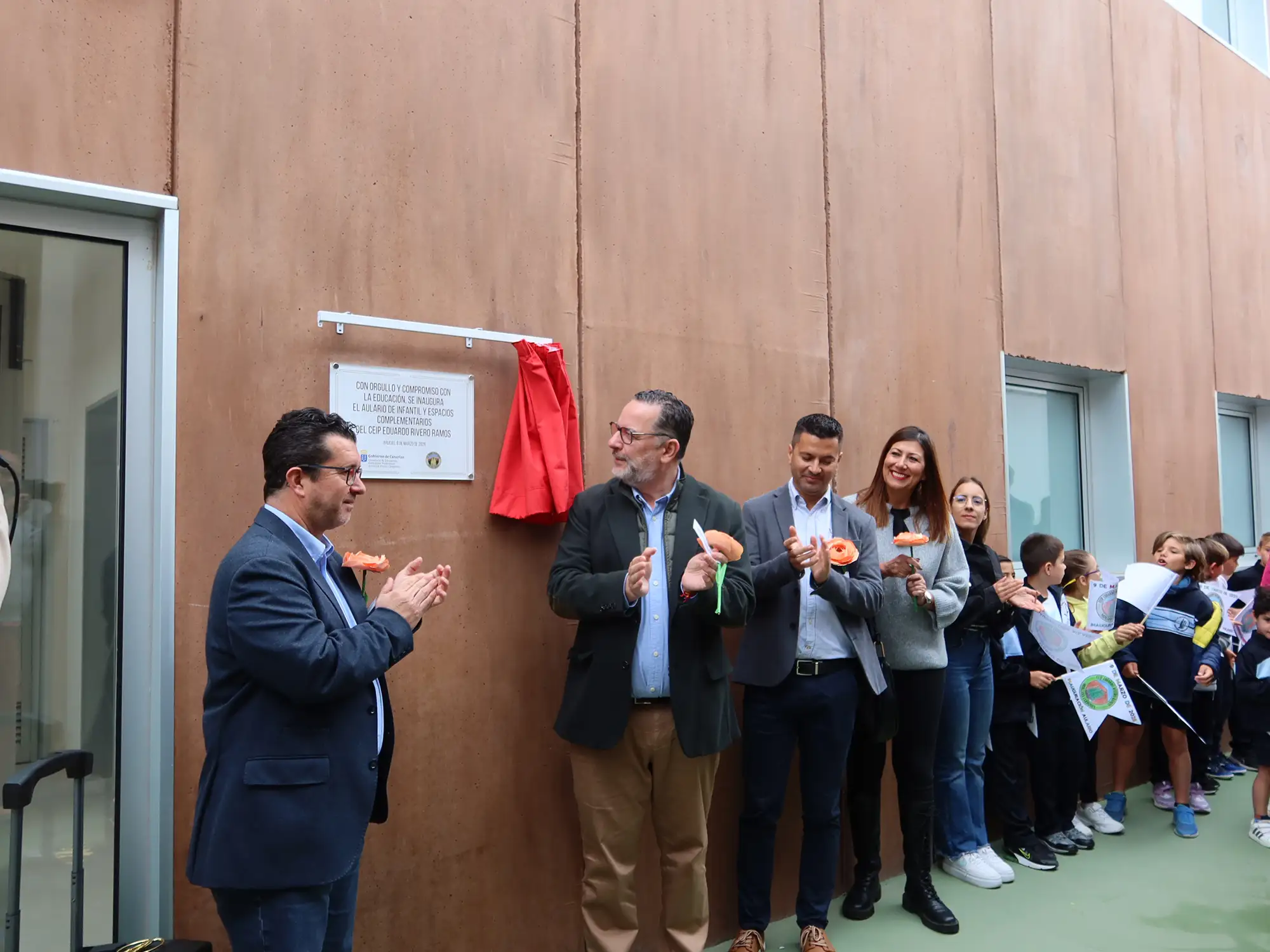 El CEIP Eduardo Rivero celebra la inauguración oficial del Aulario de Infantil