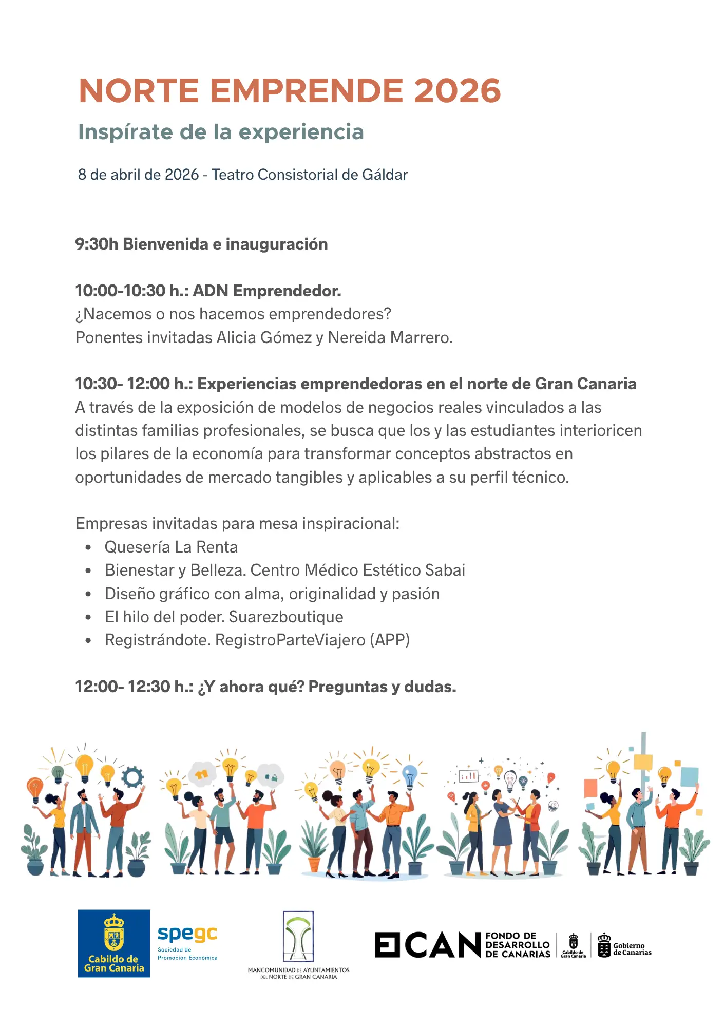 Abierta la Inscripción para la Jornada Norte Emprende