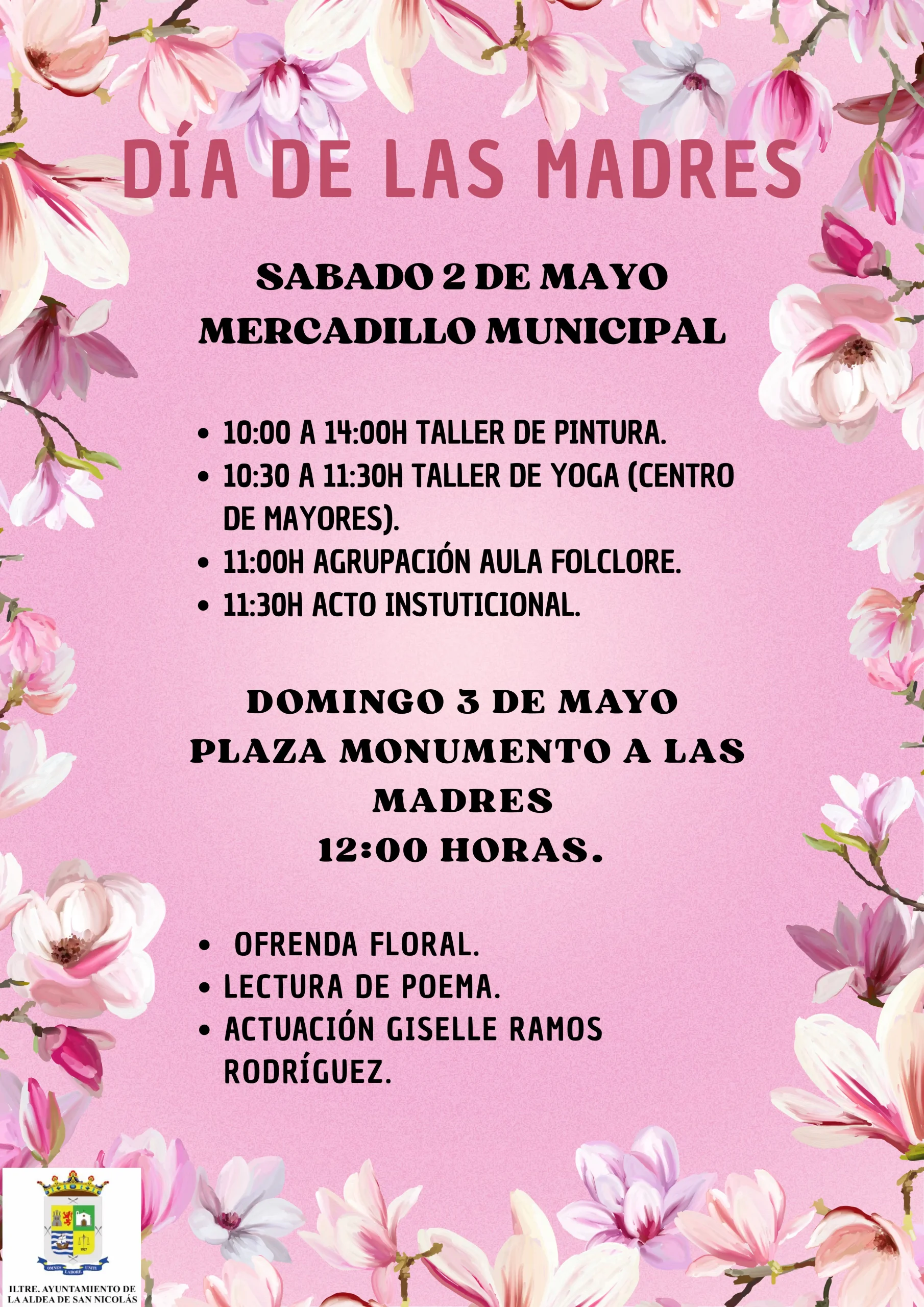 Actividades Igualdad Día De La Madre La Aldea