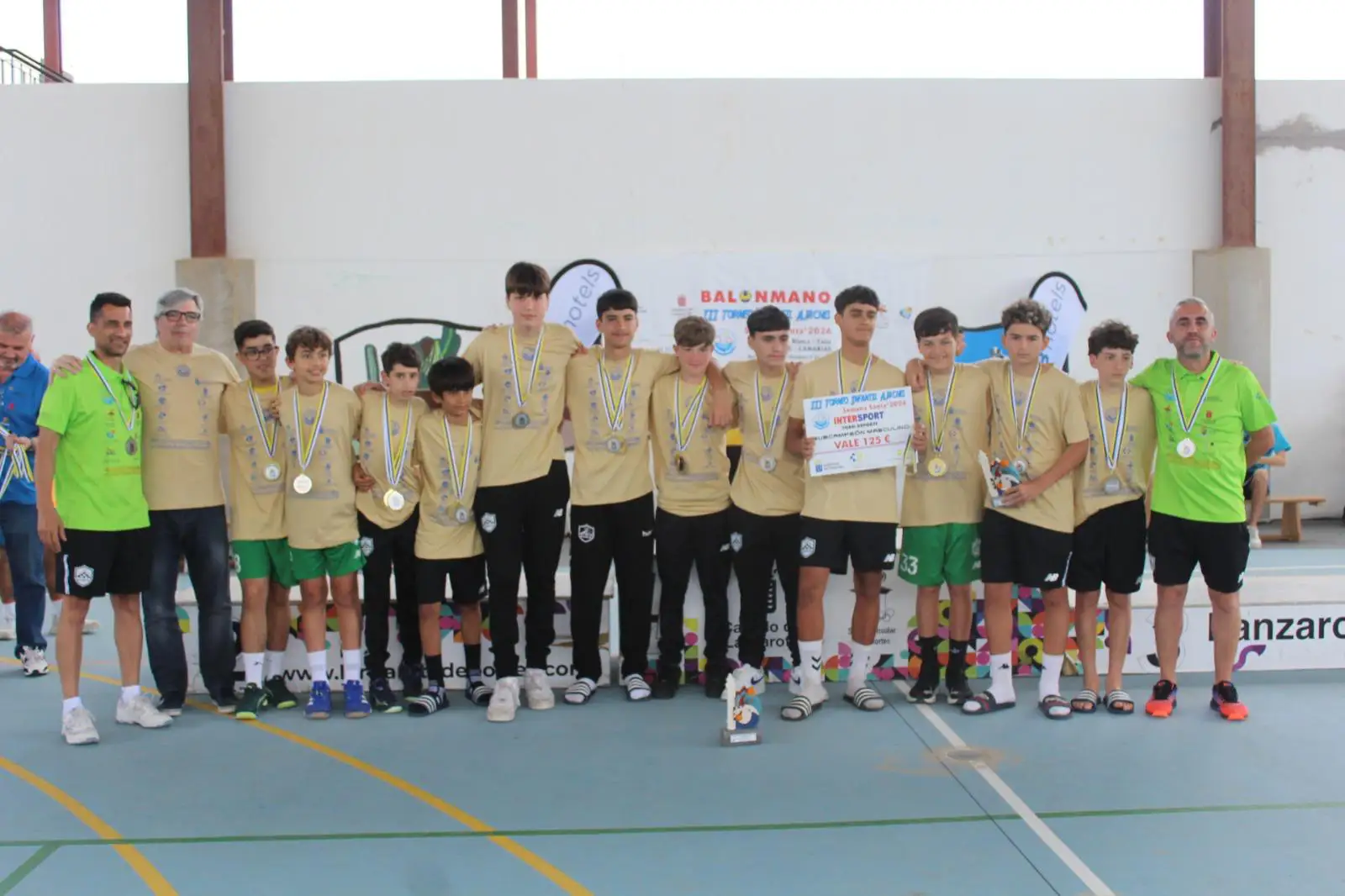 Balonmano Gáldar En El Torneo Ajaches Subcampeones Y Premiados Como Equipo Ejemplar