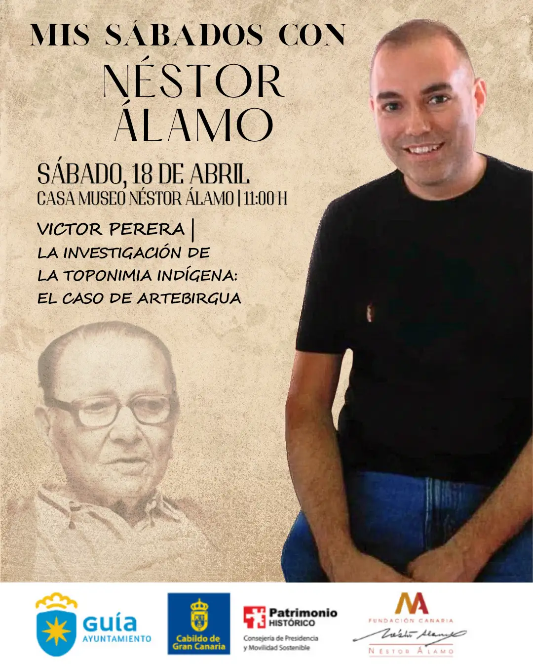 Cartel Mis SÁbados Con NÉstor Álamo