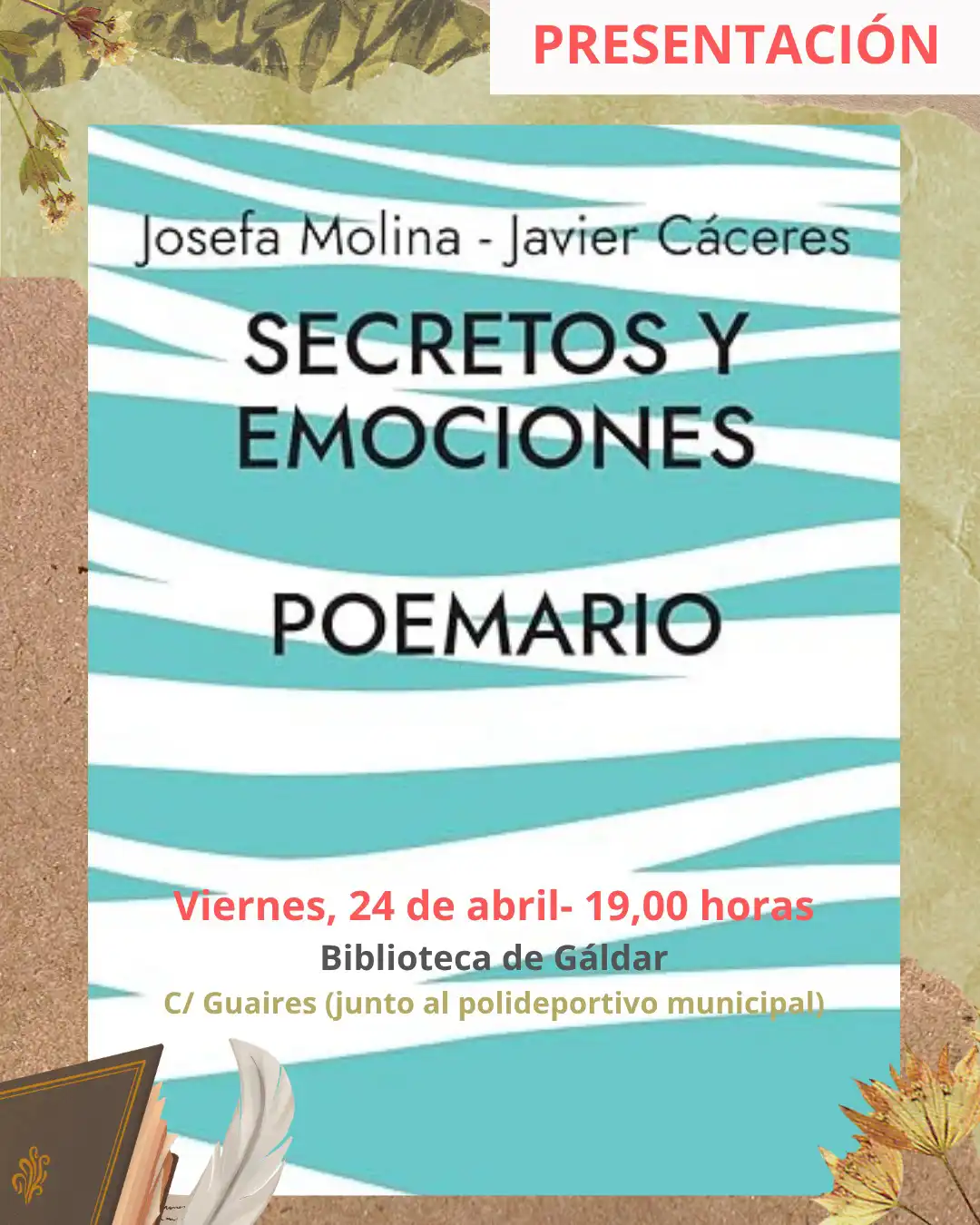 Cartel Secretos Y Emociones