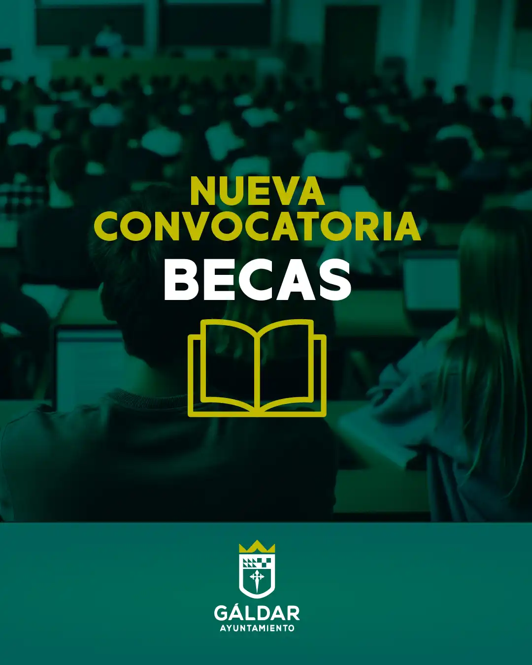 Cartel De Convocatoria De Becas