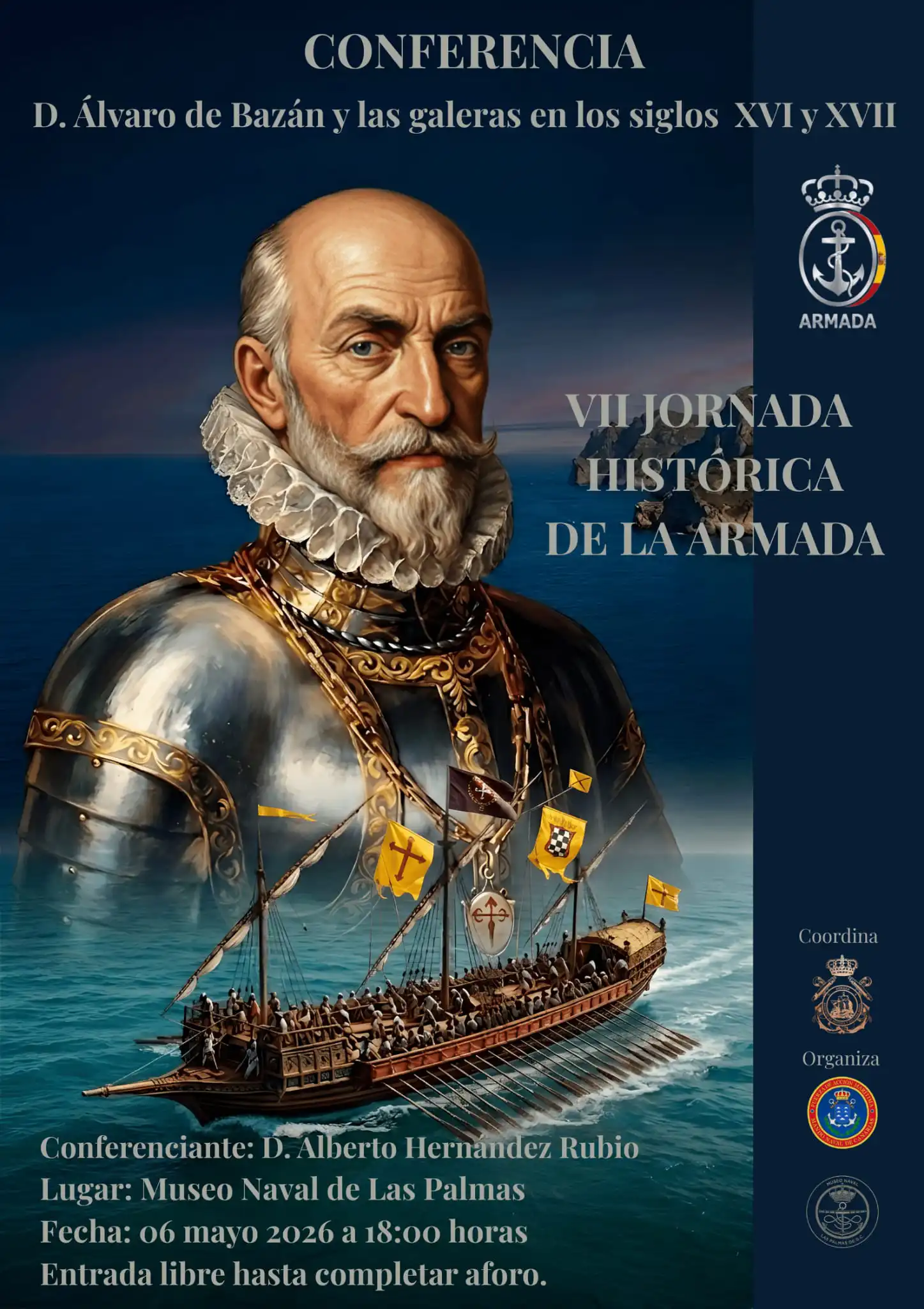 La Sombra de un Gigante: D. Álvaro de Bazán y la Epopeya de las Galeras en el Siglo de Oro