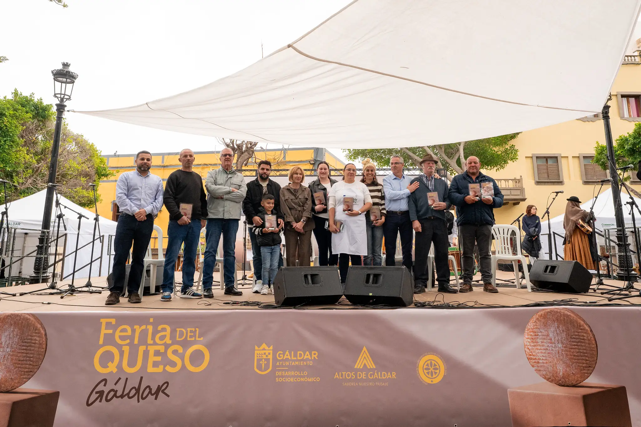 Gáldar premia a los mejores quesos artesanos en la Fiesta del Queso y cierra con éxito la XXVIII edición de la Feria