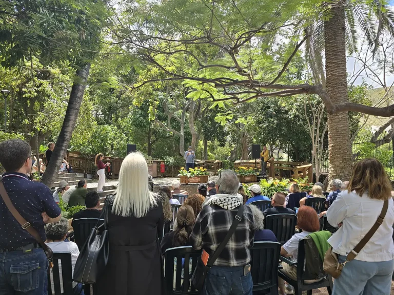 Imagen Del Recital En El Huerto De Las Flores