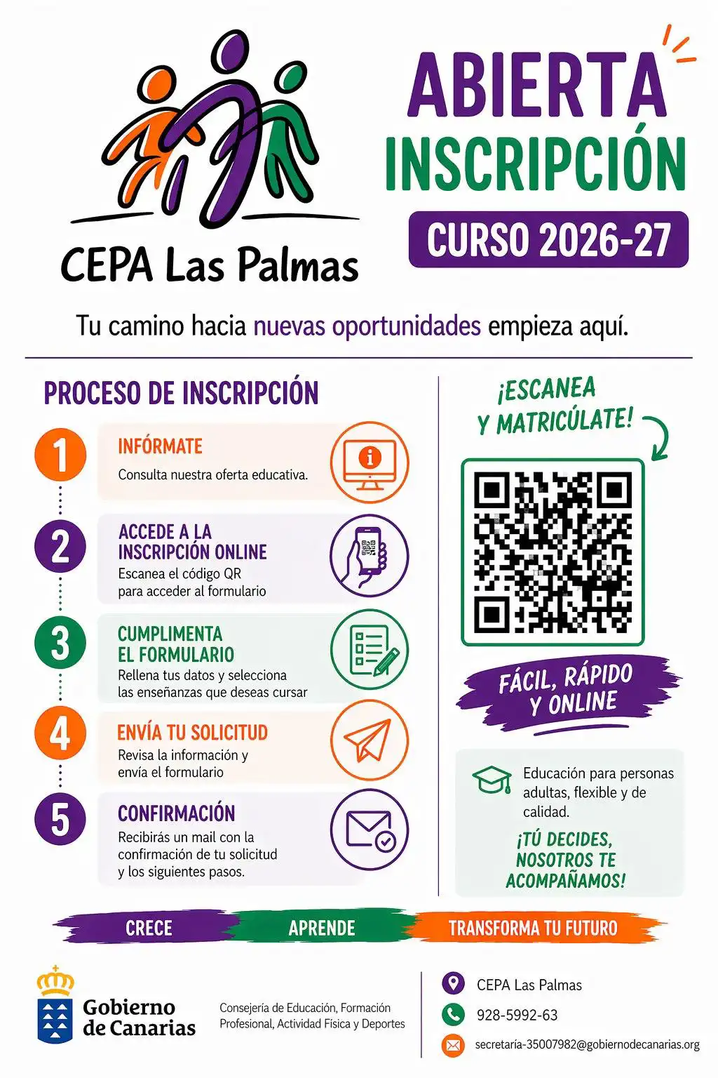 Inscripcion Cepa Las Palmas