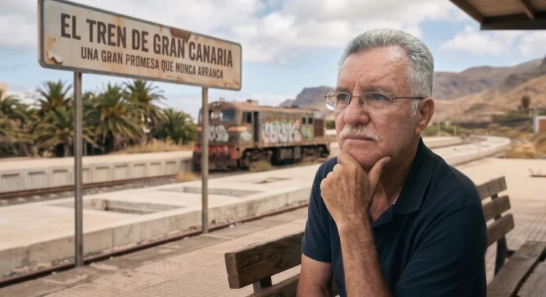 Julio Esperando Al Tren