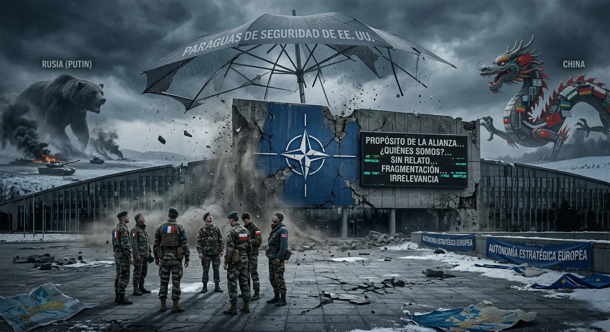 OTAN: la erosión silenciosa de una alianza sin relato