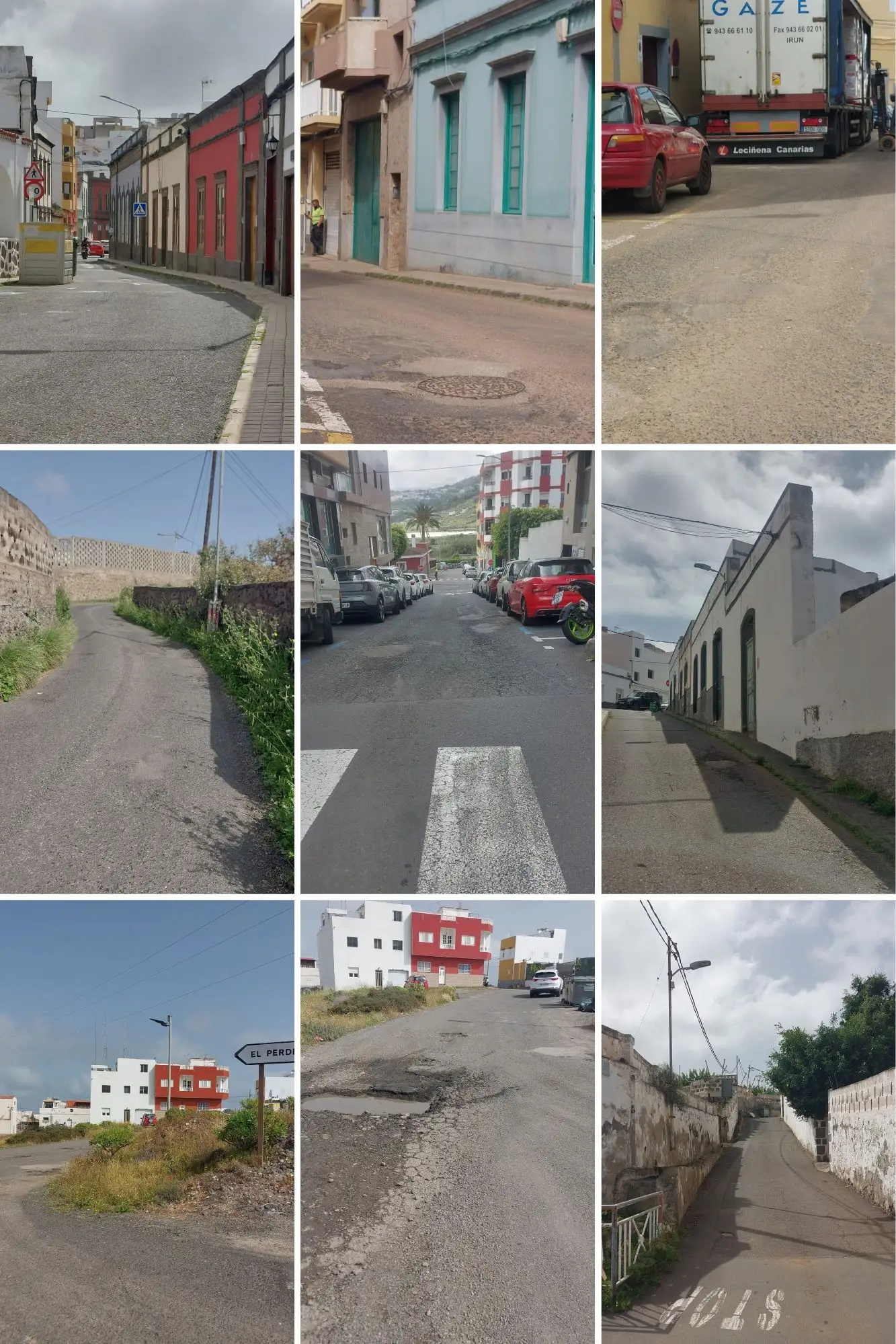 Continúa el plan de acondicionamiento de las calles de Arucas