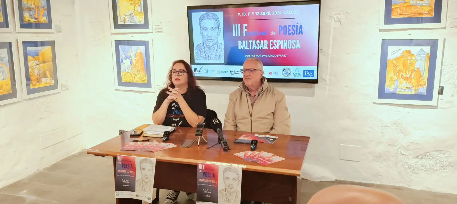 El Festival de Poesía Baltasar Espinosa convierte a Gáldar en la capital canaria de la poesía durante cuatro días
