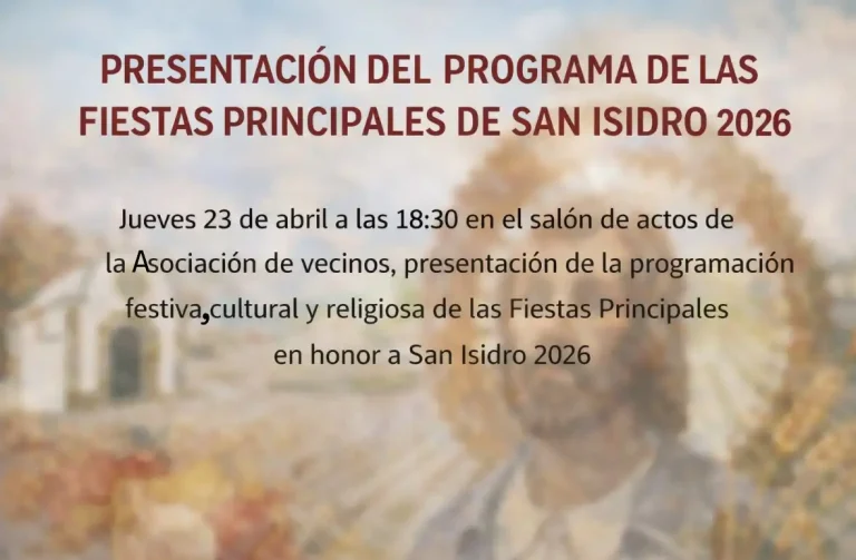 Presentación Fiestas De San Isidro