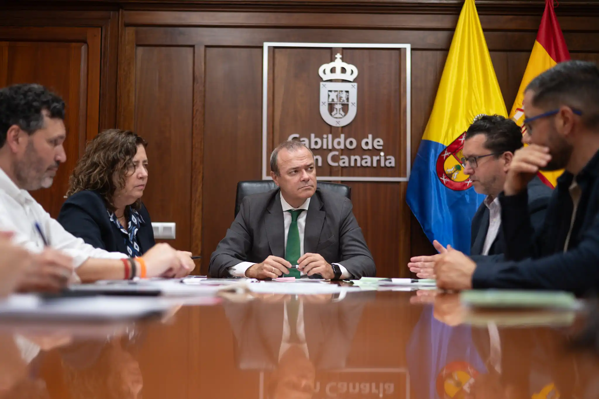 Reunión De Trabajo Ayuntamiento De Arucas Y Cabildo De Gran Canaria