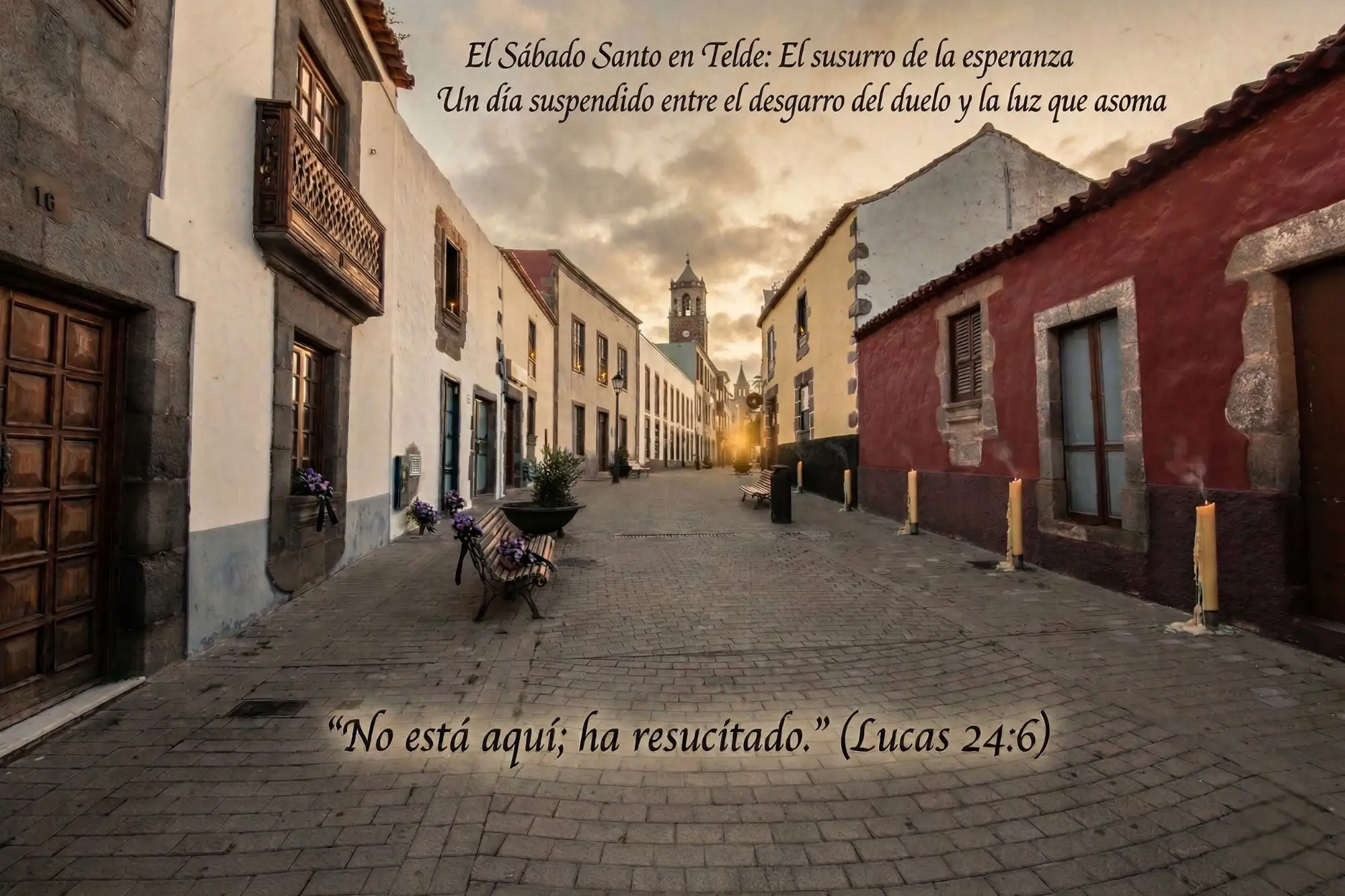 El Sábado Santo en Telde: El susurro de la esperanza