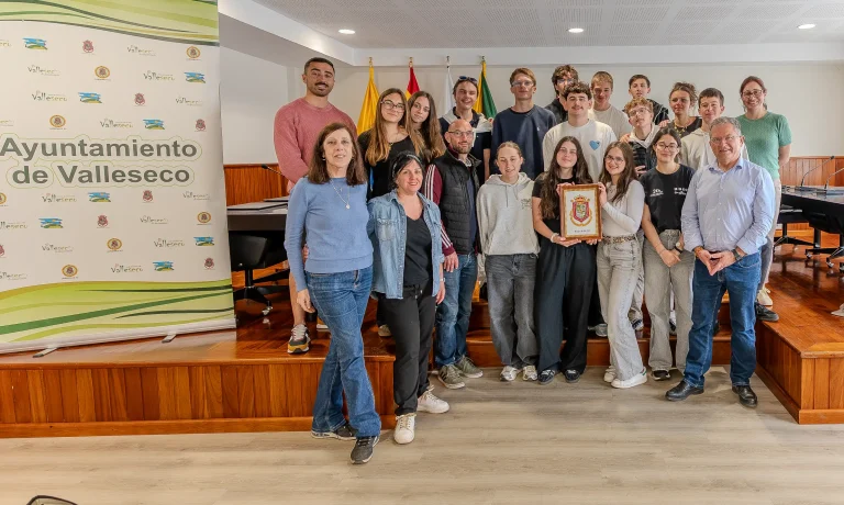 Valleseco Recibe Al Alumnado Del Mfr Chessy De Lyon