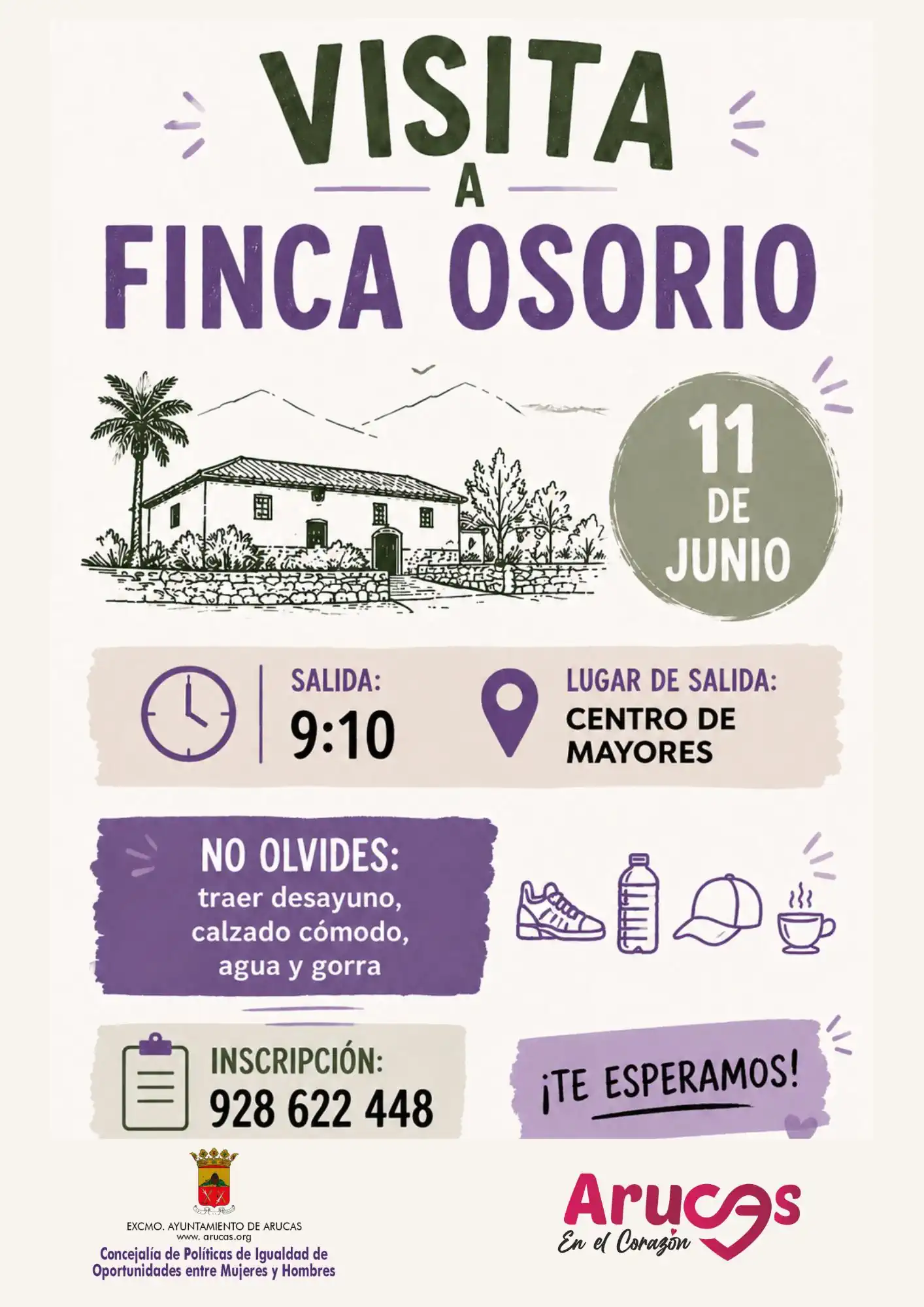 Actividad Caminando En Igualdad En La Finca De Osorio