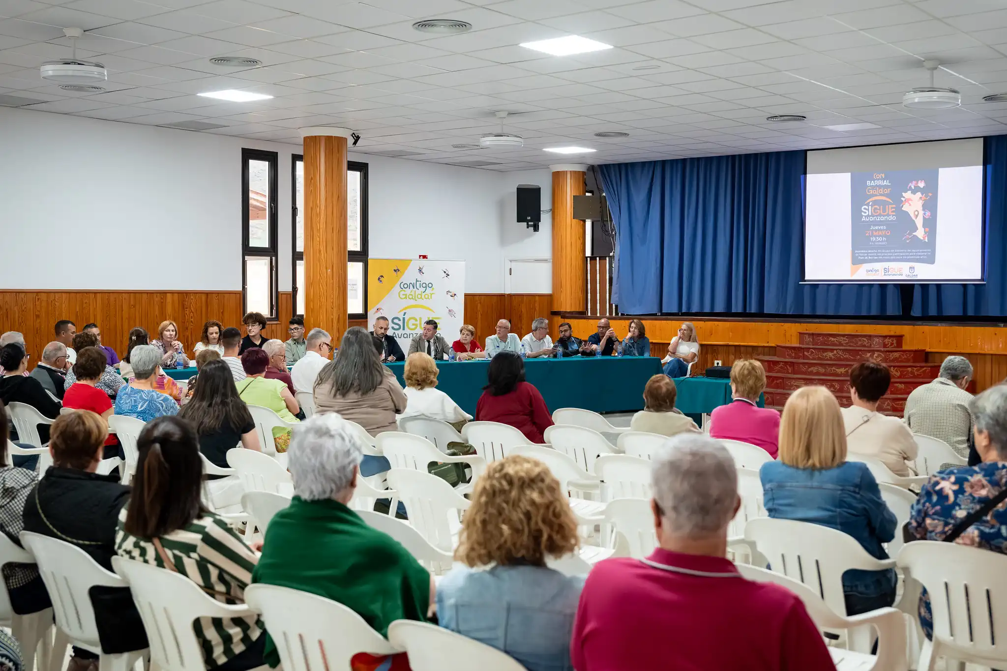 Barrial define las prioridades del barrio en una nueva asamblea de ‘Contigo, Gáldar Sigue Avanzando’