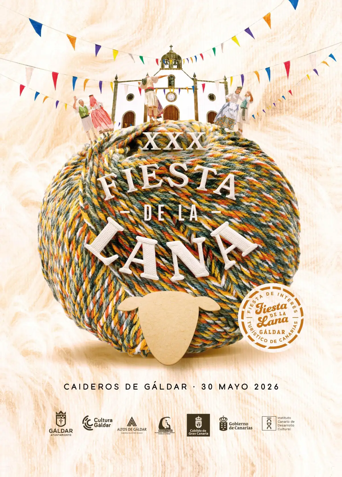 Cartel Fiesta De La Lana 2026