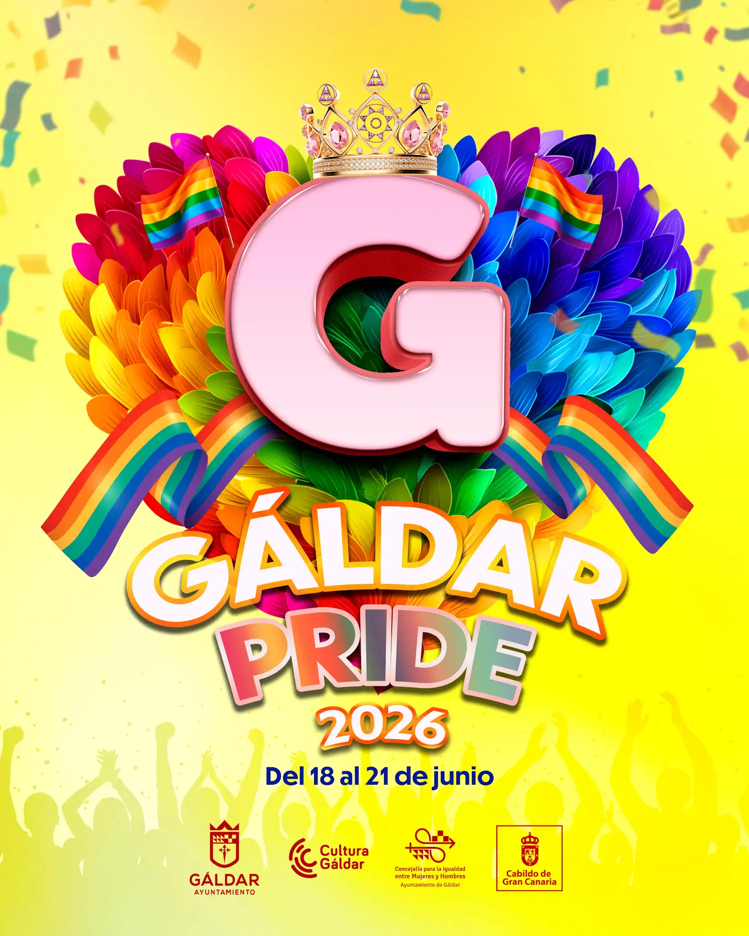 Manny Manuel, Ptazeta y Nueva Línea  encabezan el programa de Gáldar Pride 2026