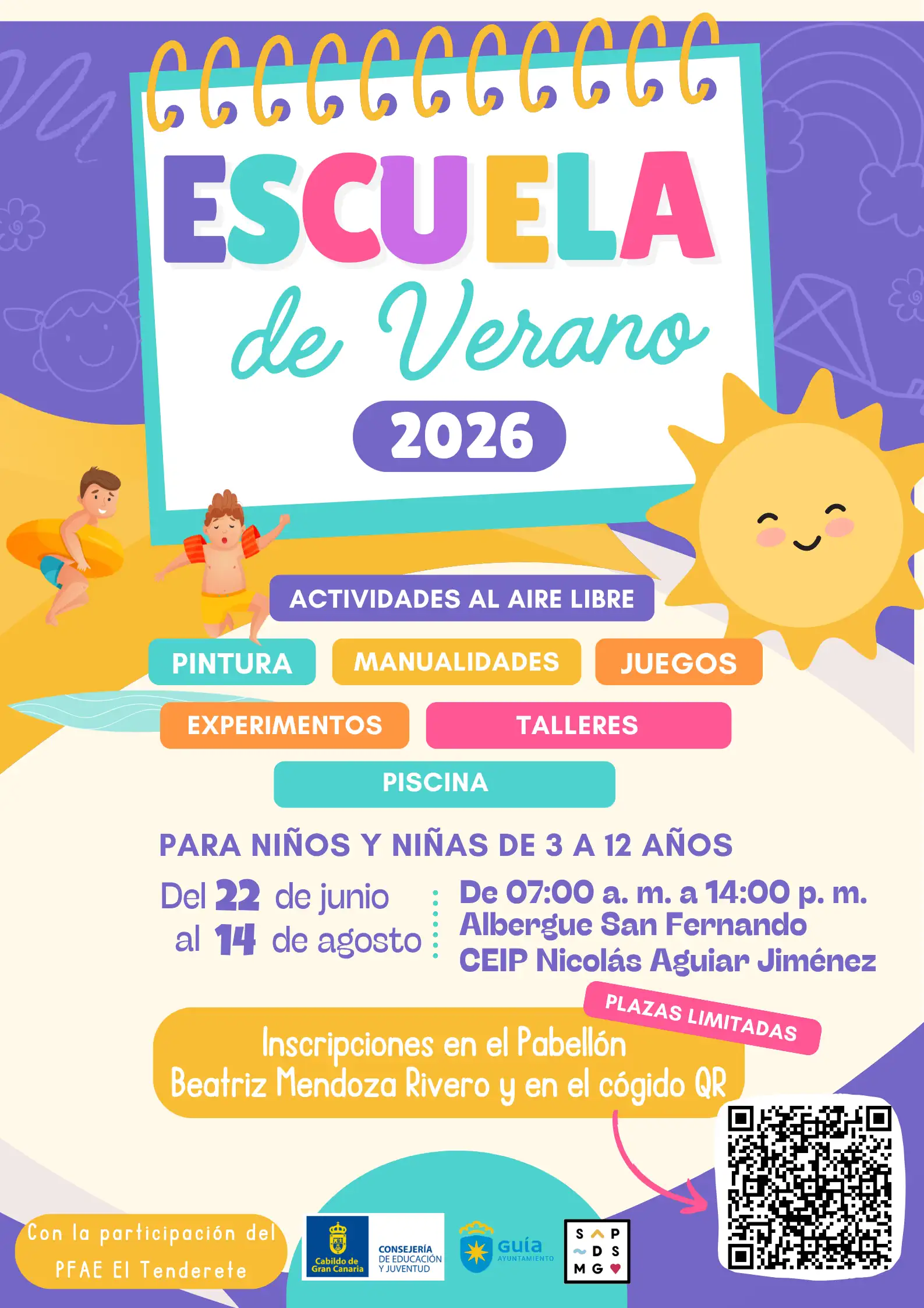 La Escuela de Verano de Guía 2026 contará por primera vez con personal especializado para menores con necesidades educativas especiales