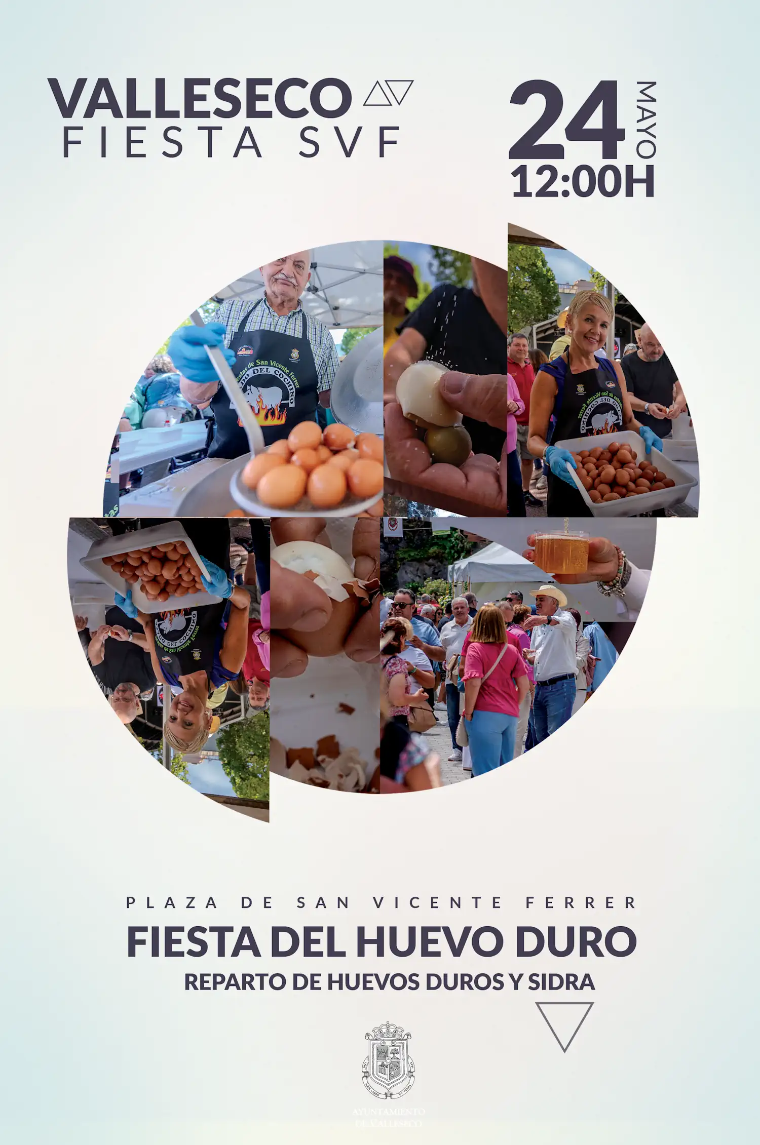 Valleseco celebra una nueva edición de la Gran Fiesta del Huevo Duro