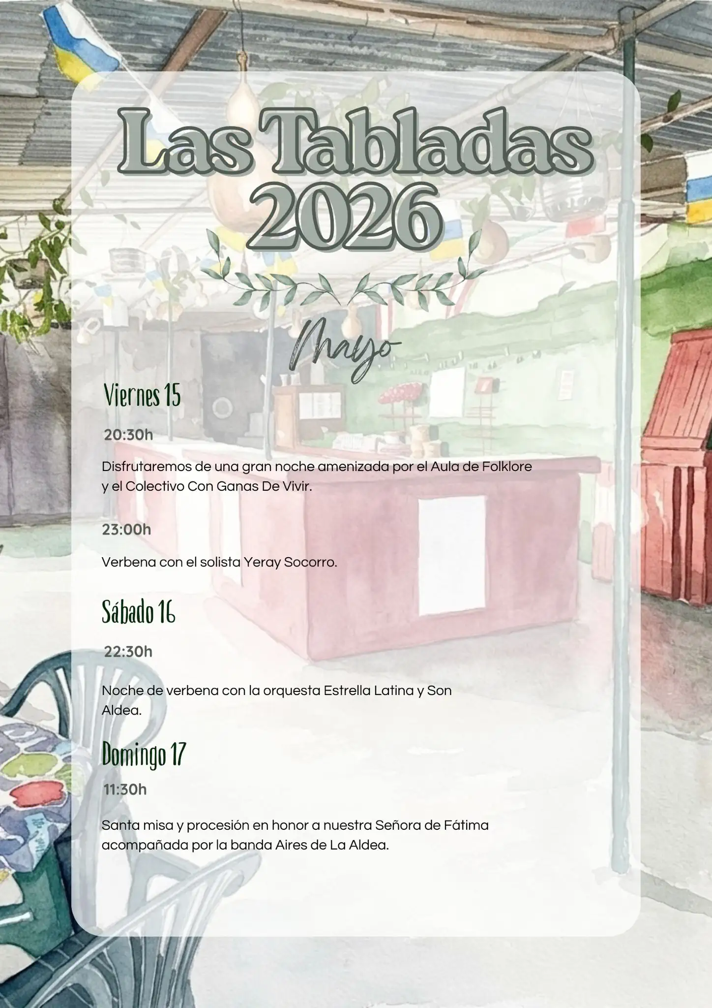 Cartel Las Tabladas 2026