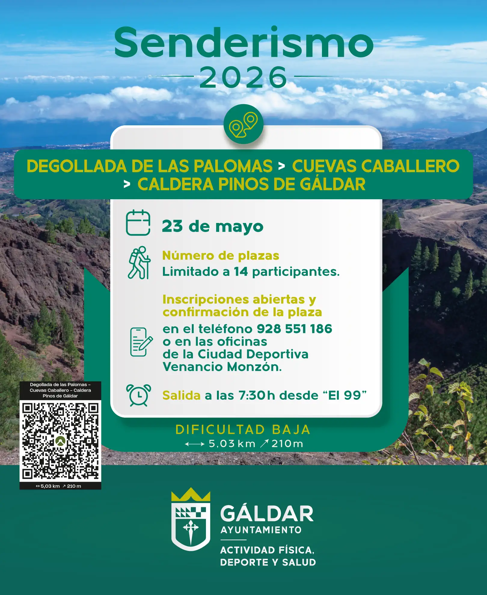 Cartel Senderismo 2026