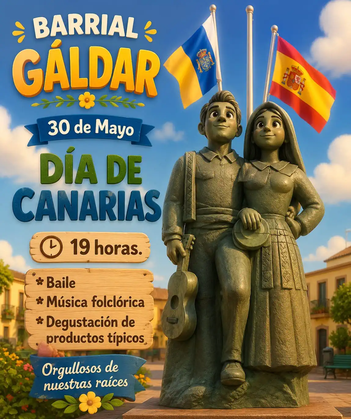 La A.V. “Amagro” de Barrial celebra el Día de Canarias con “Enclave Musical” el próximo 30 de mayo