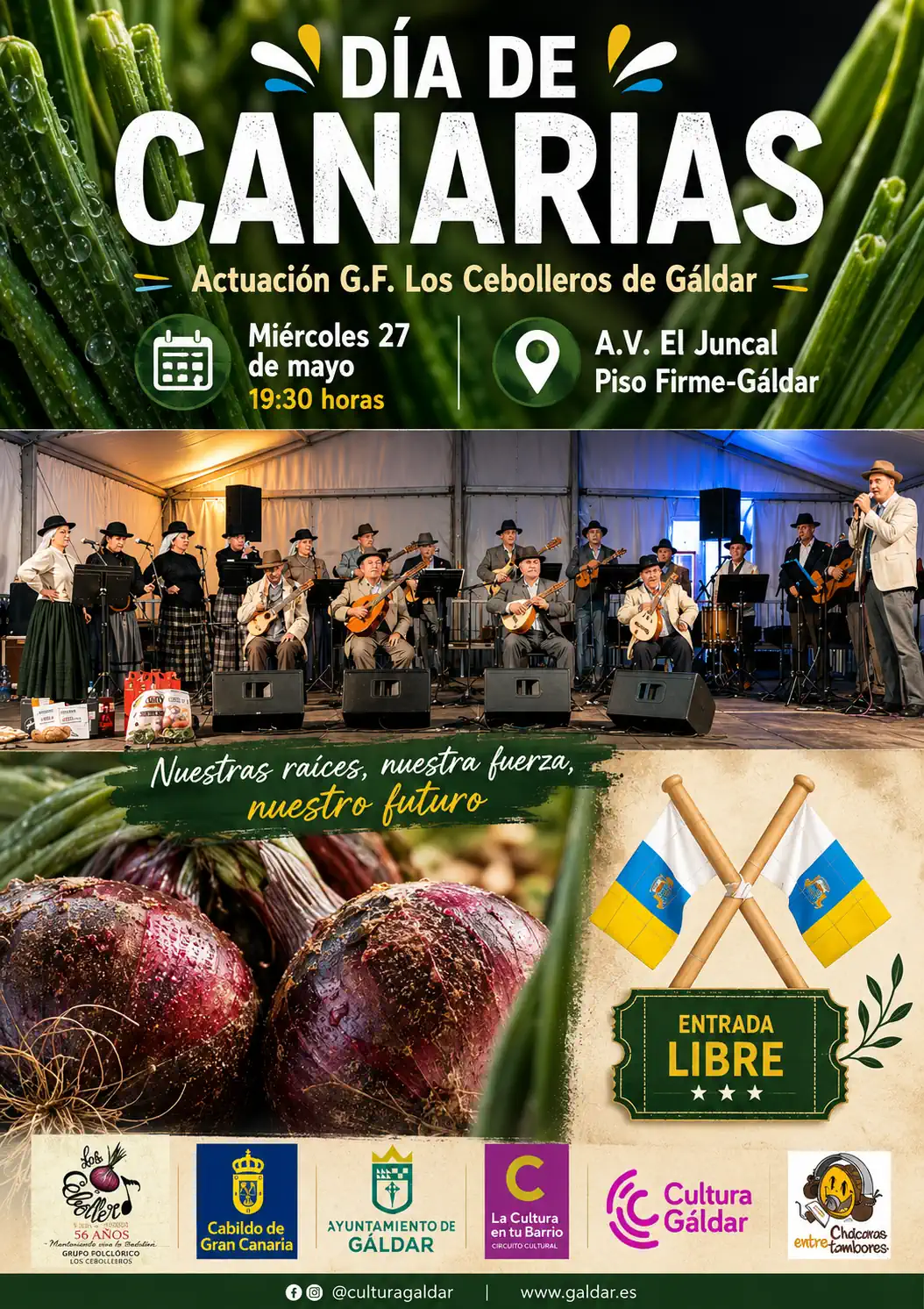 Día De Canarias En Juncal (gáldar)