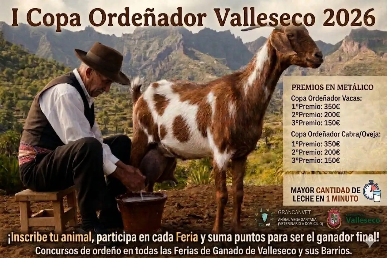 I Copa Ordeñador Valleseco 2026