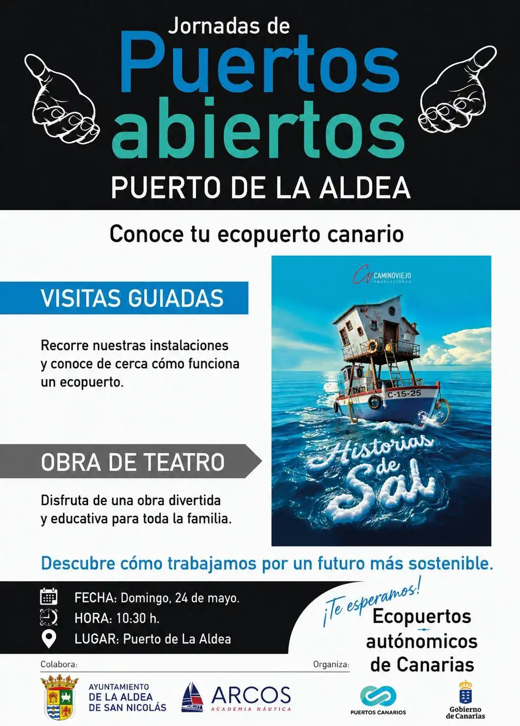 La Aldea de San Nicolás acoge el proyecto “Historias de sal” dentro de las Jornadas de Puertos Abiertos