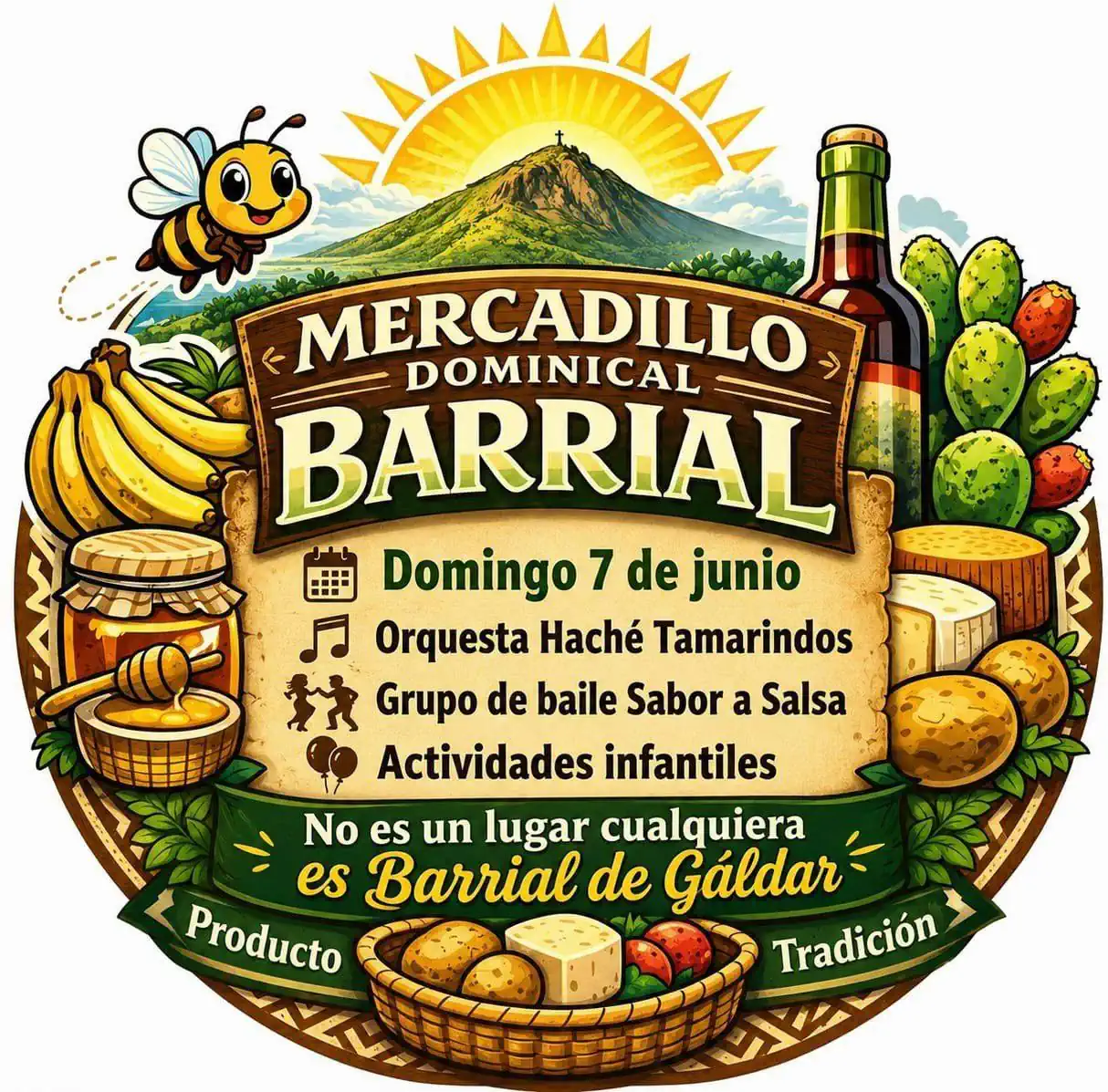 Vuelve el Mercadillo de Barrial este domingo 7 de junio  con su segunda edición