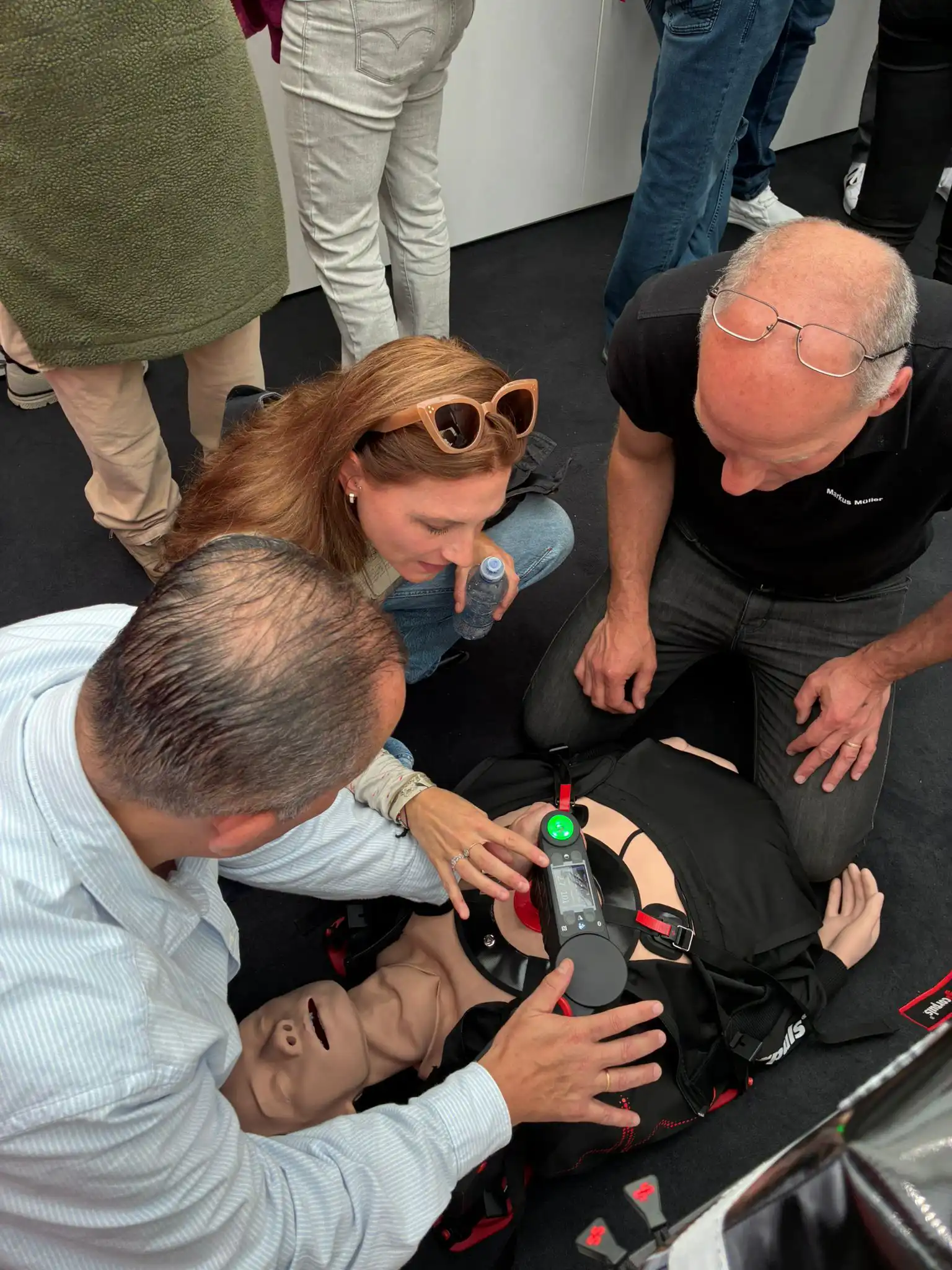 El SUC conoce de cerca las últimas innovaciones en electromedicina de emergencias