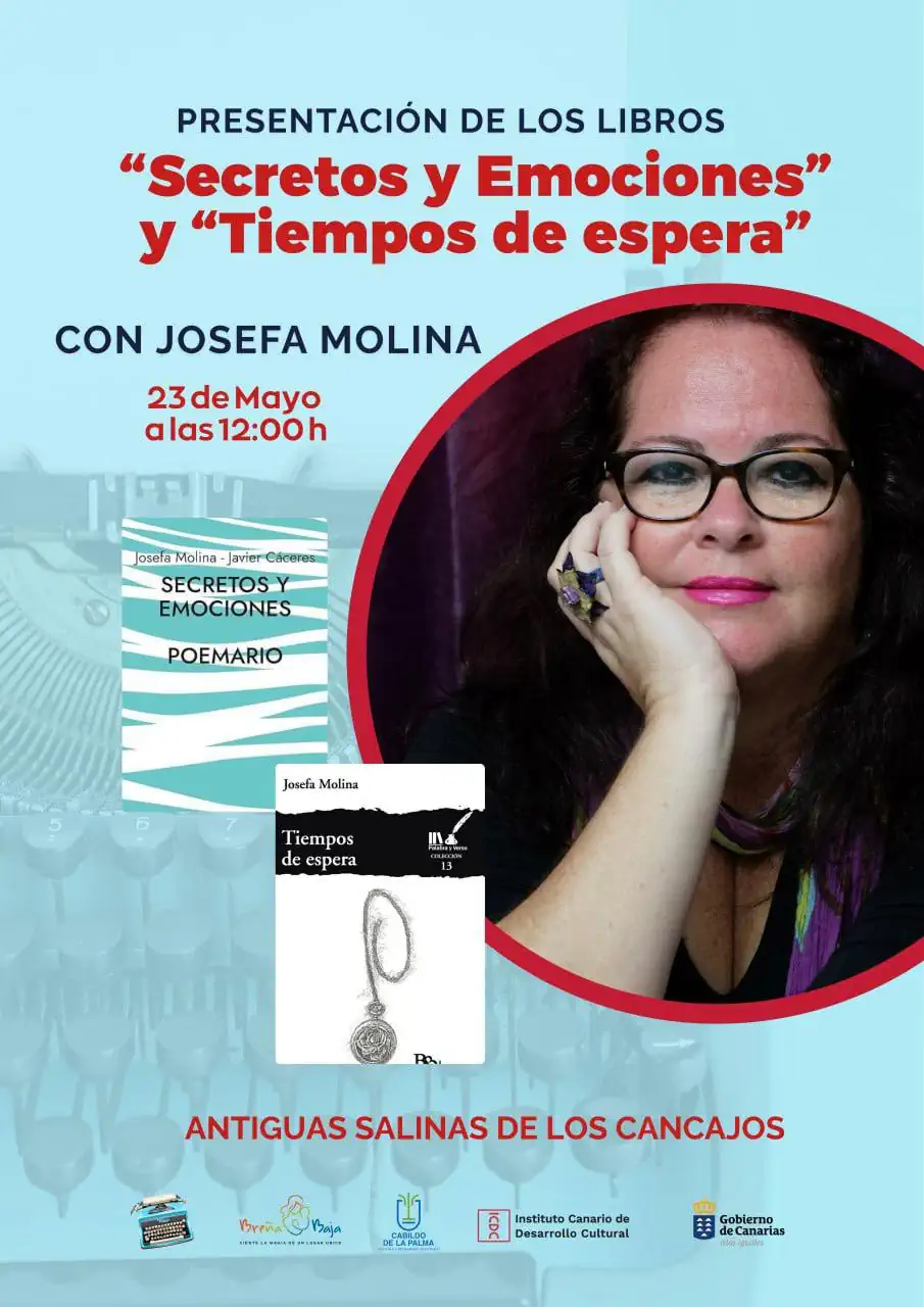 La Palma acoge la presentación de las dos últimas obras de la escritora Josefa Molina