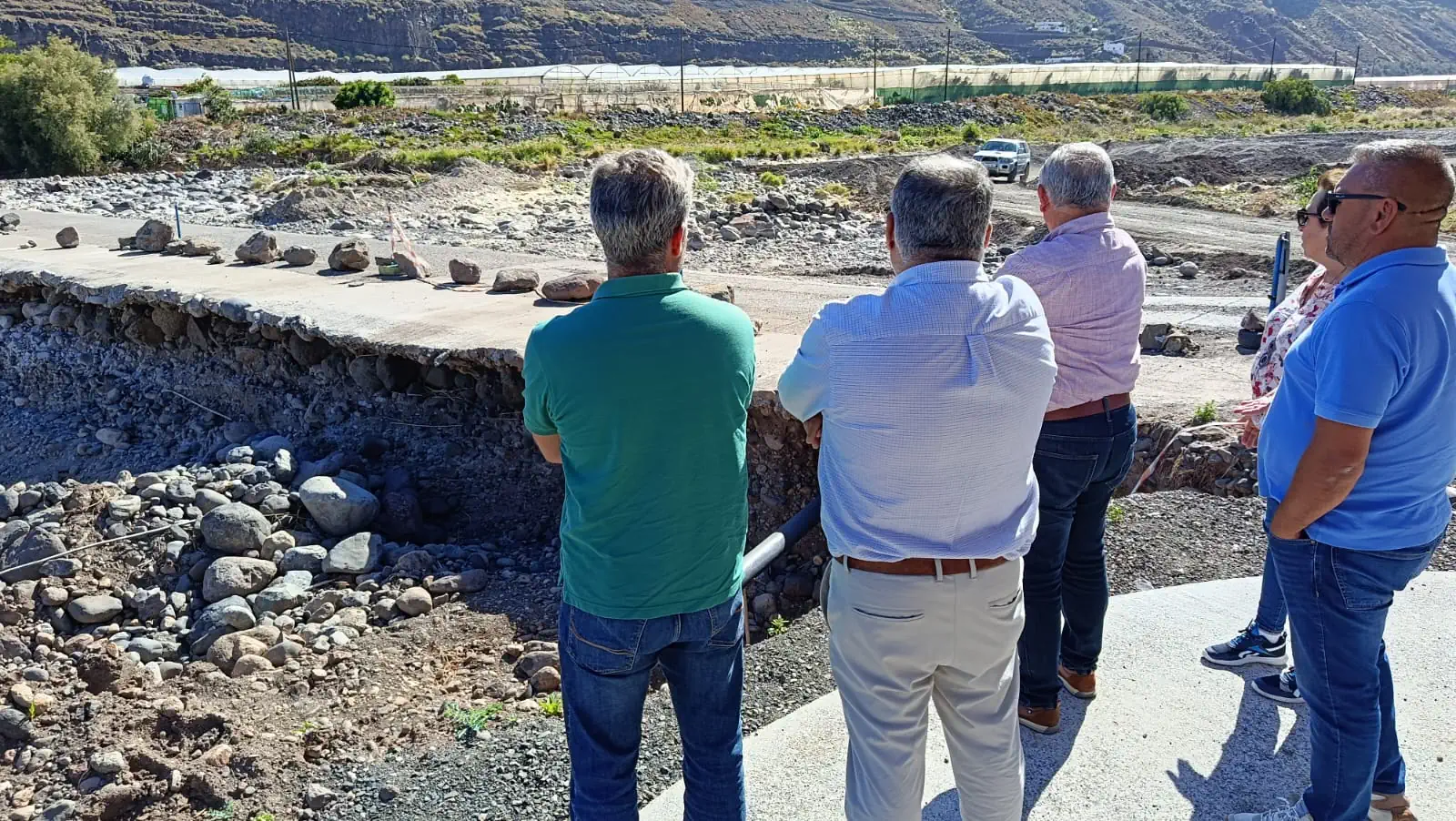 Visita Consejo Insular Aguas