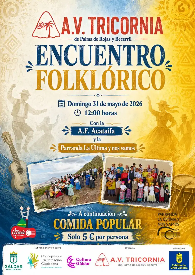 La A.V. Tricornia celebra un Encuentro Folklórico en Palma de Rojas y Becerril