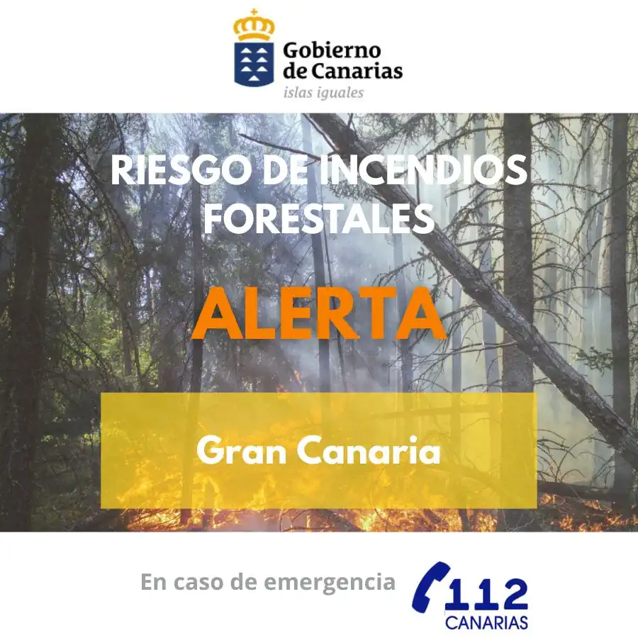 Alertas Por Incendio Gran Canaria