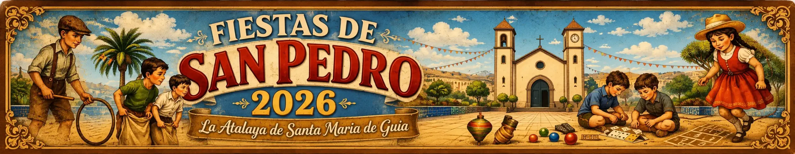 Banner Fiestas De San Pedro La Atalaya