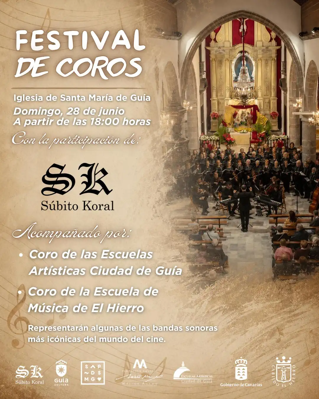 Cartel Festival De Coros