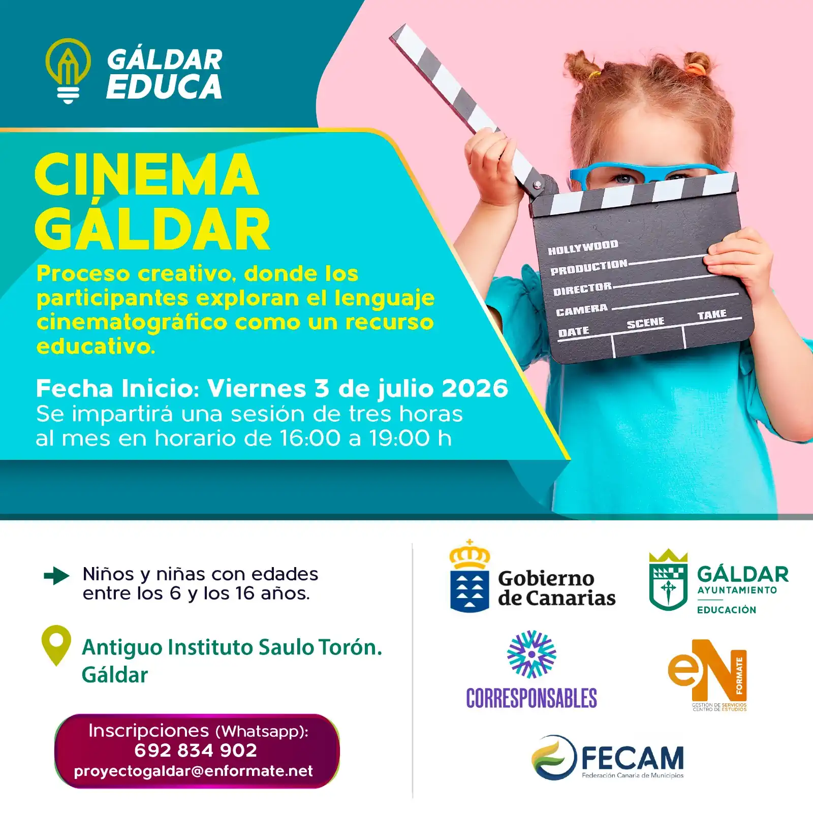 Cartel Cinema Galdar