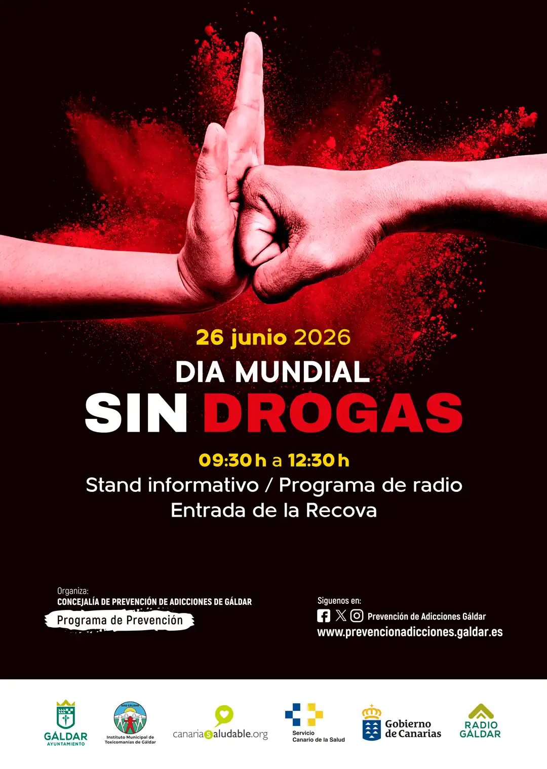 Cartel Día Mundial Sin Drogas