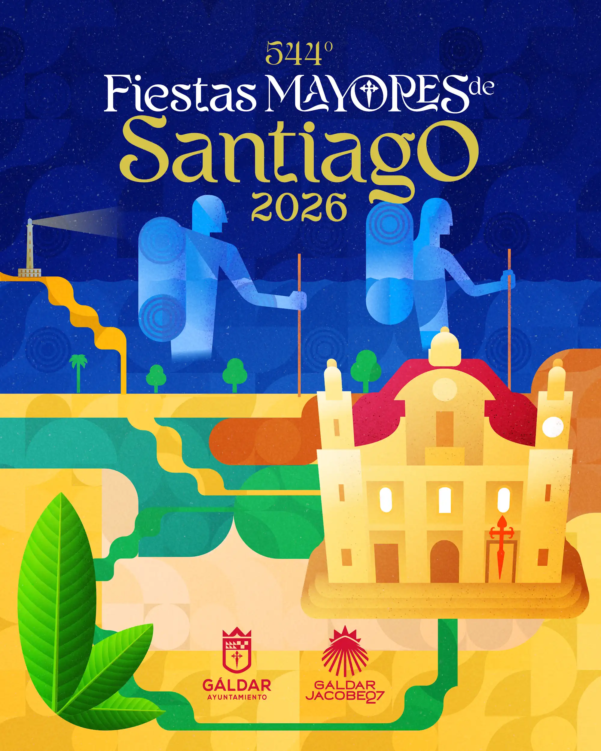El Año Jacobeo protagoniza el cartel de las 544ª Fiestas Mayores de Santiago de Gáldar