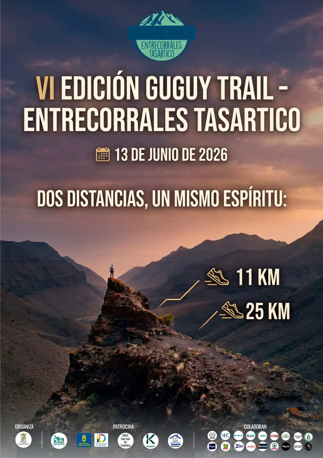 VI Guguy Trail Entrecorrales Tasartico: deporte y naturaleza se dan la mano este sábado en La Aldea de San Nicolás