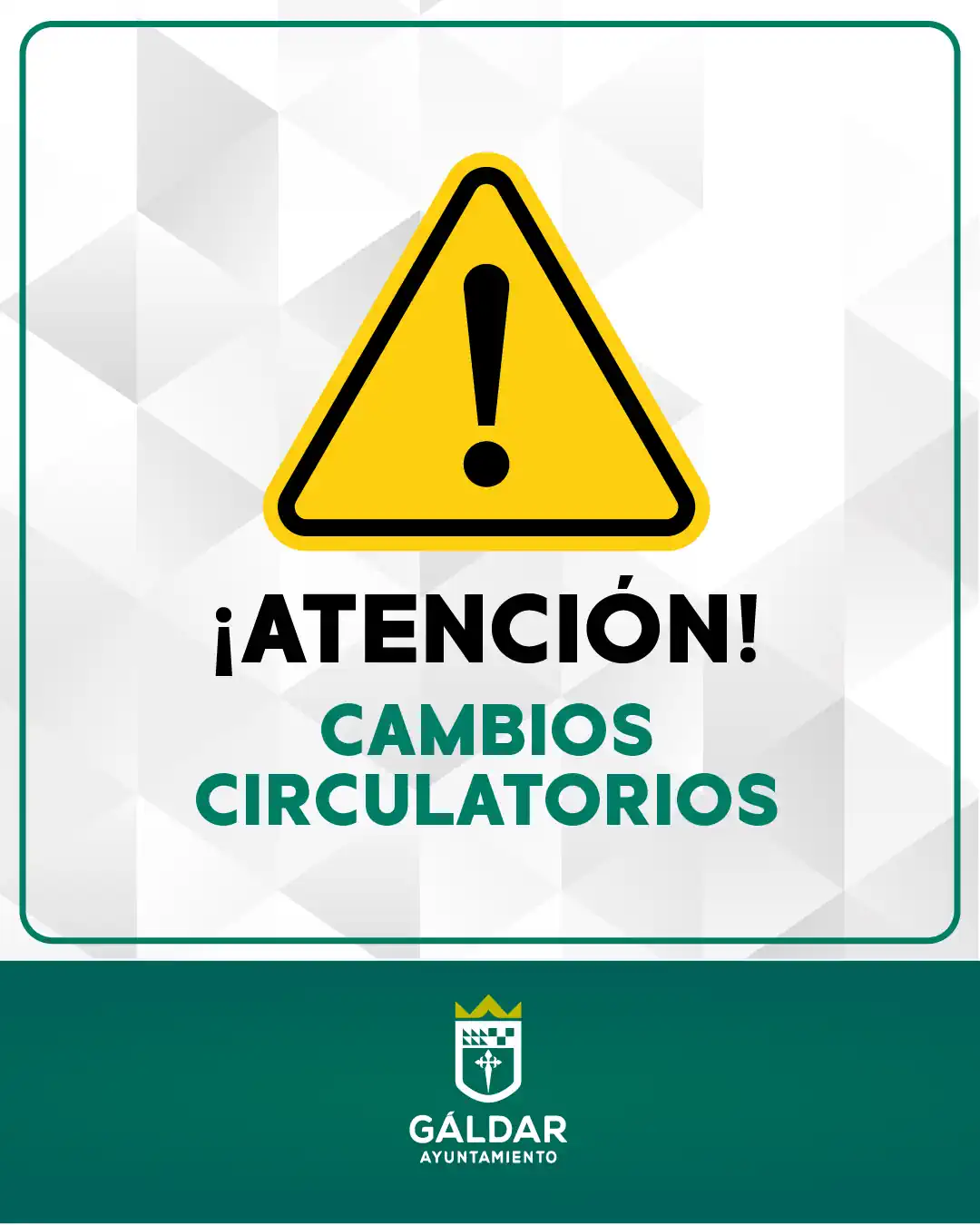 Cartel De Cambios Circulatorios